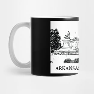 Arkansas State USA Mug